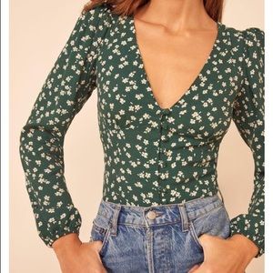 Reformation Nell Top in Aurora